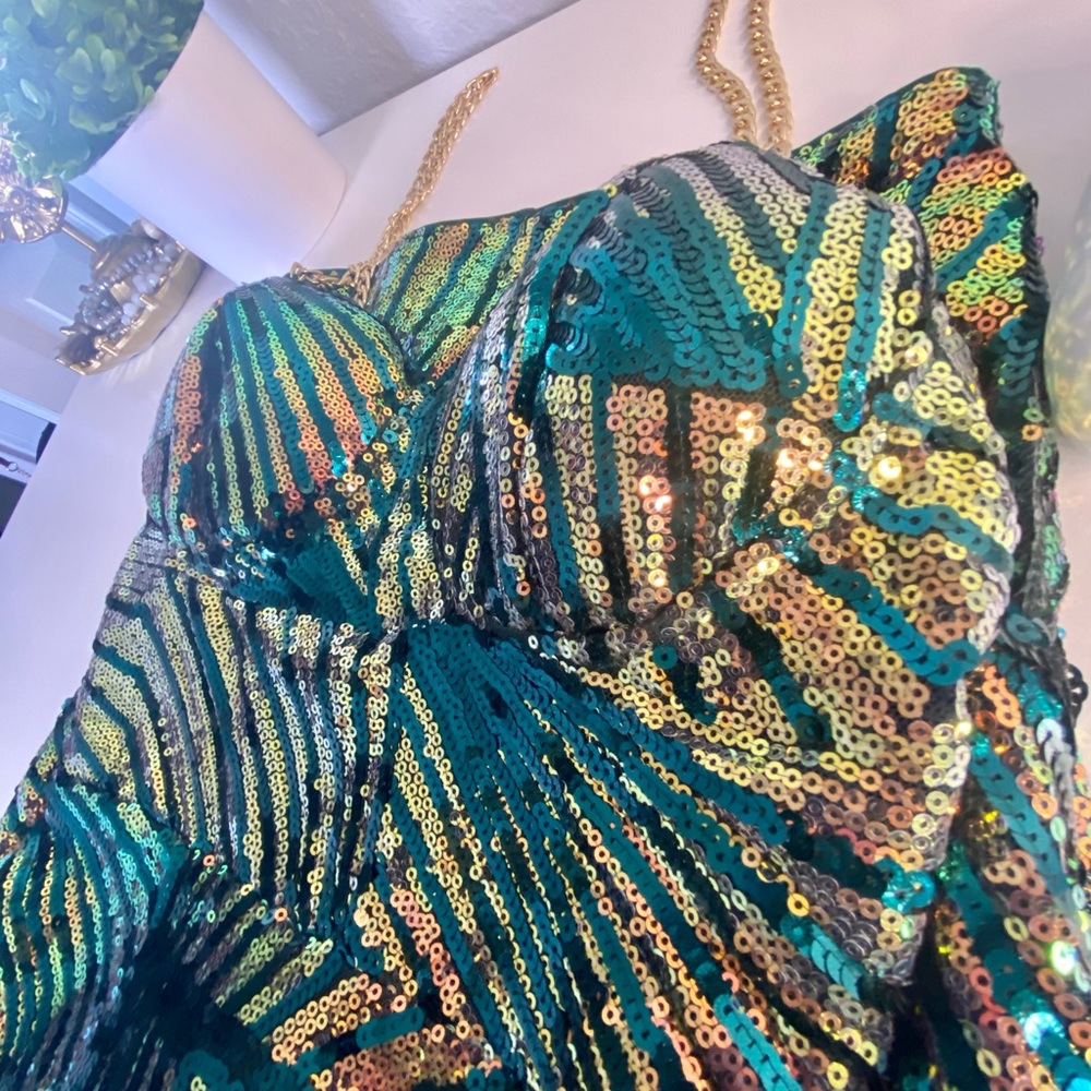 Fashion Nova Sequin Mini Dress